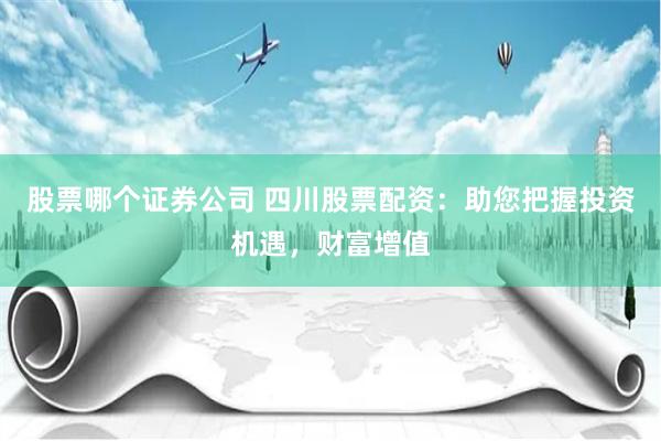 股票哪个证券公司 四川股票配资：助您把握投资机遇，财富增值